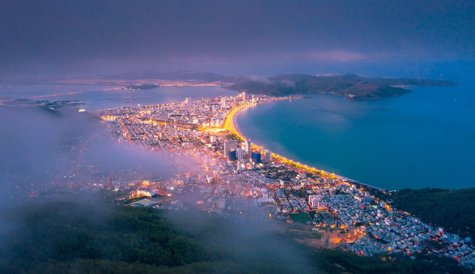 Binh Dinh Panorama from above